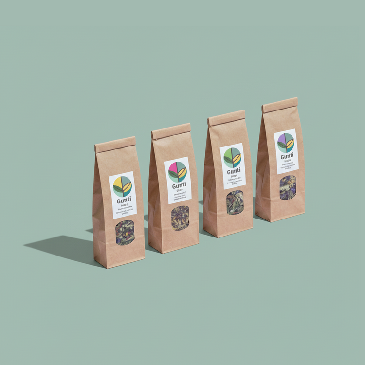 Handverlesene Teemischungen aus Guntalingen