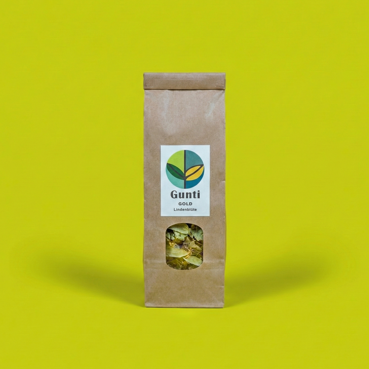 Kräuter von GuntiGold – Lindenblüten Packung vorne