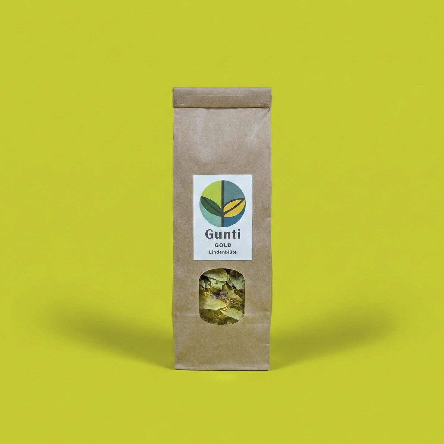 Kräuter von GuntiGold – Lindenblüten Packung vorne
