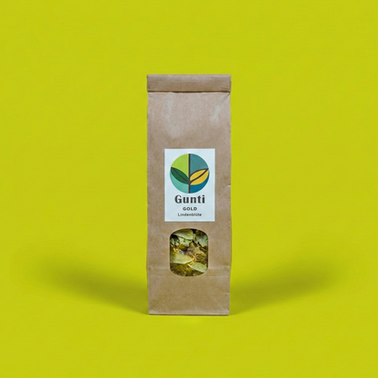 Kräuter von GuntiGold – Lindenblüten Packung vorne