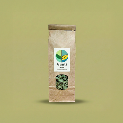 Kräuter von GuntiGold – Zitronenmelisse Packung vorne