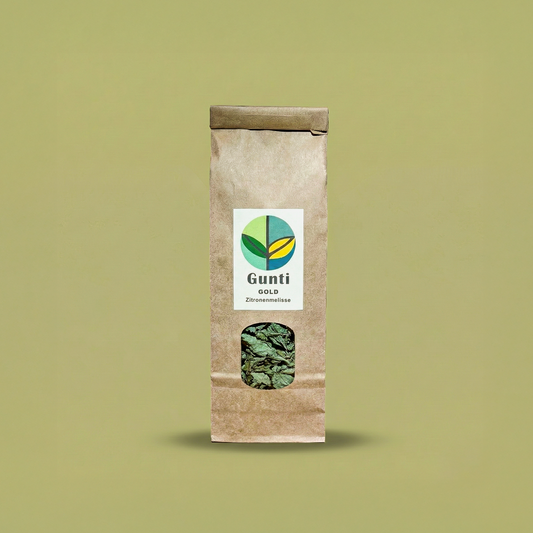 Kräuter von GuntiGold – Zitronenmelisse Packung vorne